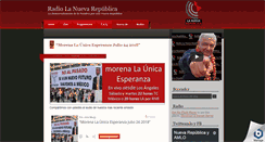 Desktop Screenshot of lanuevarepublica.org